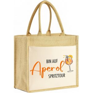 SJZG-Sac Cadeau En Toile De Jute Pour Femme Sacs De Courses Et Cabas Avec Des Motifs Et Des Lettres Sac En Tricot Carr&eacute; Personnalis&eacute; En Toile De Jute Comme Cadeau De Retraite Pour Coll&egrave;gue De F&ecirc;te De - Neuf