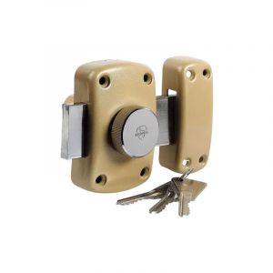 Verrou Cyclop Bouton Et Cylindre De L.50 Mm, Diam&egrave;tre 23 Mm Avec 3 Cl&eacute;s - Neuf