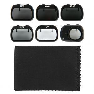 Kit De Filtres D'objectif Uv/Cpl/Nd4/Nd8/Nd16/Nd32 Legers Et Professionnels Pour Camera Dji Mavic Mini - Neuf