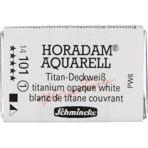 Aquarelles Pour Artistes, 101 Blanc Opaque Titane, 14 101 043, 1/1 Godet - Neuf
