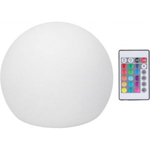 Subzonal-Boule Lumineuse Led, Lampe Globe Rgbw Lampe Led Globe Light Moon Light Lampe &Agrave; Piles Avec T&eacute;l&eacute;commande 24 Touches 16 Couleurs &Agrave; Intensit&eacute; Variable 4 Modes - Neuf