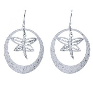 Boucles D'oreilles - Folli Follie - 1e8s028 - Argent - Cristal - Hypoallerg&eacute;nique - Neuf