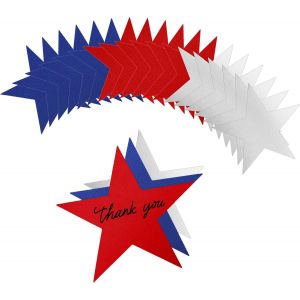 Lot de 24 confettis de table en forme d'étoile dorée - Paillettes métalliques - Décoration à faire soi - même pour anniversaire, mariage, Halloween, Noël (bleu + argent + rouge) - Neuf