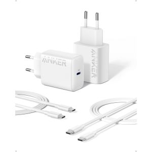 25w Usb C Charger With Usb C Cable, Samsung Fast Charge Pps Charger For Samsung Galaxy S23 Ultra/S23+/S23/S22/S21/S20/Note 20 Etc (2 Pack 5ft Cable Included) - Neuf
