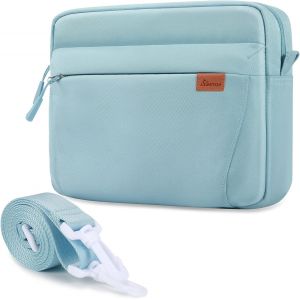 ERYI-Sac Pour Tablette 11 Pouces, Sac &Agrave; Bandouli&egrave;re Pour Tablettes, Travail Quotidien, Sac &Agrave; Bandouli&egrave;re Multi-Poches &Eacute;tanche Pour Hommes En Polyester, Sac Pour Ipad &Agrave; Poche Zipp&eacute;e Ykk - Neuf