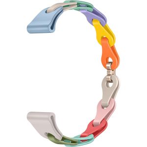 Kal-Bracelet Pour Femme Compatible Avec Les Montres De 14 Mm, 16 Mm, 18 Mm, Fin, À Chaîne Unique, Élégant, En Silicone - Neuf