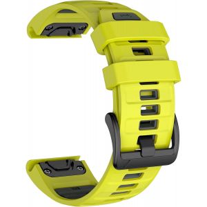 22Mm Quickfit Watch Band Pour Fenix 8 47Mm/Fenix 7 Pro/Fenix 7/Fenix 6 Pro/Fenix 6/Fenix 5 Plus/Fenix 5/Epix Pro 47Mm/Fenix E, 22Mm Silicone Quickfit Band Pour Forerunner 965/955/945/935 - Neuf