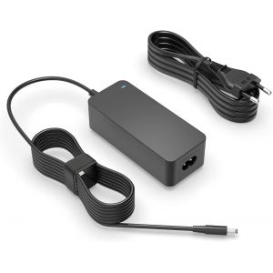 Chargeur 65W 45W Compatible avec Dell Optiplex 3070 3060 3080 7050 3020 9020 7040 5040 3050 3040 D08U D10U D09U D14U002 D13U003 Adaptateur Alimentation pour Ordinateur Portable - Neuf
