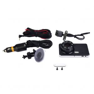 Camera de tableau de bord Full HD 4"" 1080p, 5 megapixels, enregistreur video a 170 degres - Neuf