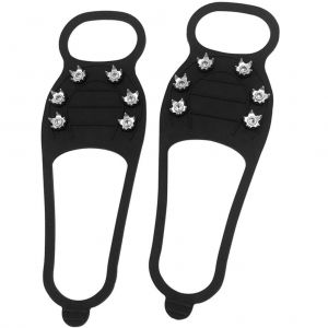 Chaussures Antiderapantes A 6 Dents Pour La Glace, La Neige, La Marche, La Randonnee, La Peche, L'alpinisme - Neuf
