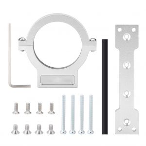 Reservoir d'eau de refroidissement par eau 60 mm, support de montage a boucle metallique (argent) - Neuf