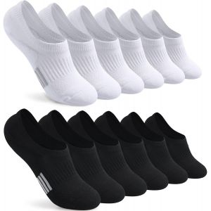 Utigh-Chaussettes Baskets Pour Femmes 35-38 39-42, Chaussettes Rembourrées, Chaussettes Baskets Pour Hommes, 6 Paires, Chaussettes De Sport Respirantes, Chaussettes De Course - Neuf