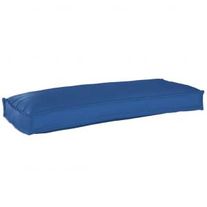 Vidaxl Coussin De Palette Pour Banc Bleu Royal 100x40x8 Cm En Tissu Oxford - Neuf