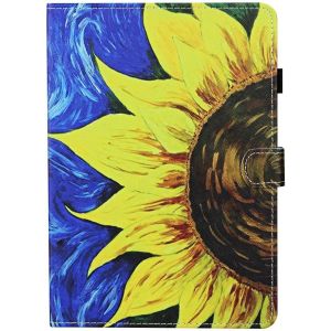 Portefeuille Femme Coque en Cuir de Protection pour Universel Tablette 8 Pouces avec Tournesol Jaune Motif ?l&iquest;&iquest;gant Folio Antichoc Housse Protection a Rabat Clapet Porte Carte de Cr&iquest;&iquest;dit Etui - Neuf