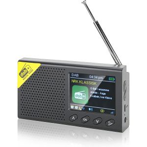 Radio Dab Portable,Radio Dab Plus/Fm Avec Bluetooth Et 20 Préréglages,Radio De Cuisine Avec Câble Usb,Prend En Charge Le Chargement Usb Et La Connexion Aux - Neuf