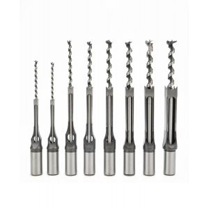 Lot de 8 Foret Bois, Mèches pour Trou Carré Meche Bois pour Mortaiseuse 6mm/6,4mm/8mm/9,5mm/11mm/12,7mm/14mm/16mm Bricolage Ouverture de Trou pour Perceuse à Bois - Neuf