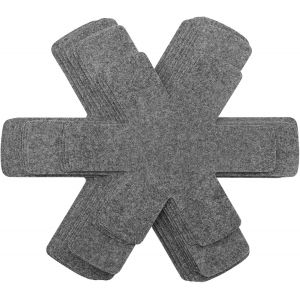 Lot de 12 protections pour casseroles et po&ecirc;les-3 tailles diff&eacute;rentes-Pour prot&eacute;ger et s&eacute;parer les casseroles et po&ecirc;les - Neuf