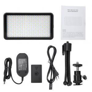 Lampe video LED W228 3200-6000 K a intensite variable, eclairage de remplissage pour photographie (UE 110-240 V) - Neuf
