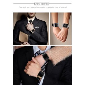 Montre Connect&eacute;e &Eacute;cran IPS 1.54 Pouces Bluetooth P&eacute;dom&egrave;tre Rappel Sommeil Anti-Perte YONIS - Neuf