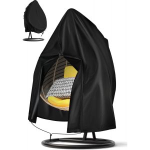 Housses De Chaise À ?Ufs Avec Cordon De Serrage - 190 X 115 Cm - Housse De Fauteuil Suspendu Simple - 210d - Résistantes - Imperméables - Pour L'extérieur - Neuf