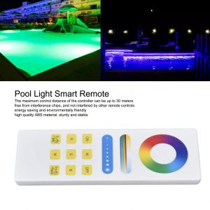 HJLIAN Telecommande pour eclairage sous-marin 2,4 G, anti-interferences, application pour eclairage de piscine, controle intelligent pour eclairage sous-marin - Neuf