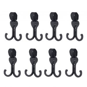 Lot De 8 Crochets Universels Multifonctions Pour Poussette Double, Pour Velo - Neuf