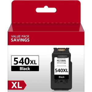 540 Xl Cartouches D'Encre Noir,Pg 540 540Xl Noir Remanufacturées Pour Cartouche Canon 540,Pour Pixma Mg3650 Mx475 Mg3550 Mg4250 Mg3600 Mg3200 Mg3150 Mxx395 Ts5151 Mx535 (1-Pack) - Neuf