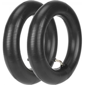 Chambre &Agrave; Air 10x2,50 10 Pouces Pour Trottinette &Eacute;lectrique, Valve 90&deg;, &Eacute;paissie, R&eacute;sistante &Agrave; L'usure, Anti-Choc, &Eacute;tanche &iquest; Compatible Avec Ninebot Max G30/G30p/G30lp, Kugoo M4/M4pro Etc. - Neuf