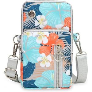 RFCBC-Petit Sac Téléphone Portable Femme,Sac de téléphone Portable,Bandoulière Portefeuille Poche,Crossbody Pochette Sacoche Running - Neuf