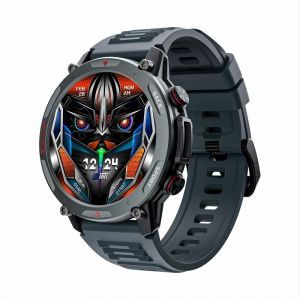 Montre Connect&eacute;e &Eacute;tanche IP68 Appels Bluetooth Suivi Sant&eacute; 104 Sports Modes Noir YONIS - Neuf
