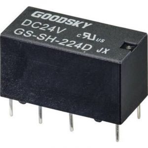 Gs-sh-224d Relais Pour Circuits Imprim&eacute;s 24 V/dc 2 &agrave; 2 Inverseurs (rt) 1 Pc(s) Tube 2347595 - Goodsky - Neuf