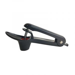 Dénoyauteur de cerises (Noires), Dénoyauteur de Cerises avec de Doux Silicone Titulaire et Poignée en Acier Inoxydable, des Fruits Pitter pour Faire de la Confiture de Cerise, de Gelée, de la Cuisson - Neuf