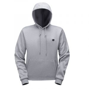 Sweat &Agrave; Capuche Chauffant Avec 5 Zones De Chauffage Gris Xxl - Neuf