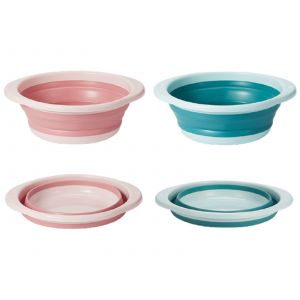 Ensemble de bassine pliable et multifonctionnelle pour la maison et le camping - Neuf