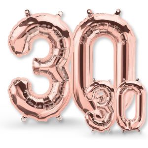 AYUHR-® Ballon Anniversaire 9 ans - Ballon Numéro 9 Or Rose Géant - Ballon Chiffre Hélium pour Anniversaire Enfant, Fête Garçon Fille, Décoration Festive Spéciale - Neuf