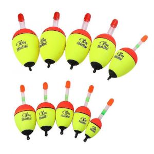 Eva 2pcs 5/8/10/15/20/30/40/50/60g Pêche Roche Lumineuse Pêche Mer Pêche Flotteur Mousse Flotteur Pêche Flotteur Bâton Lumineux - Neuf