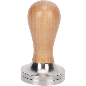 Pilon Espresso 59 Mm Ou 57,5 Mm Presse-Café En Acier Inoxydable Avec Manche En Bois,Haute Performance - Neuf
