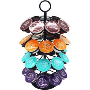 Cmws-Support Rotatif Pour Capsules De Café Dolce Gusto, Support De Rangement Rotatif Pour 36 Capsules De Café (Non Incluses) - Neuf