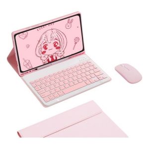Étui + Clavier + Souris Pour Galaxy Tab A7 10.4 - Neuf