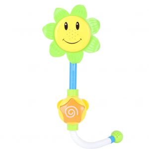 Jouet De Bain Pour Bebe, Douche A Eau, Baignoire, Vaporisateur, Robinet Tournesol, Jouets Pour Enfants, Salle De Bain Pour Filles Et Garcons - Neuf