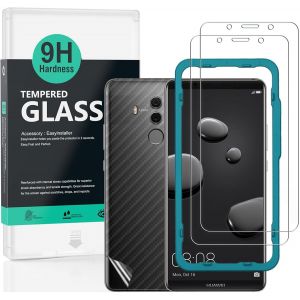 JGD-Verre Tremp&eacute; de Protection pour Huawei Mate 10 Pro, [Paquet de 2] avec Une kit d'installation Facile3D Touch Compatible - Neuf