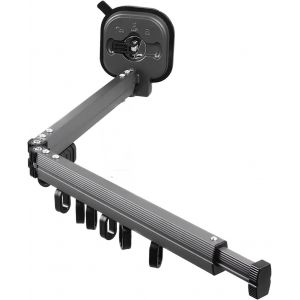KGABERY-Étendoir À Linge Rétractable,Pliable,Réglable,Gain De Place,Ventouse,Cintre À Linge Mural,Supports De Séchage Pliables Pour Balcon,Buanderie,Salle De Bain - Neuf