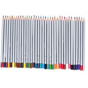 Ensemble de crayons de couleur en bois pour artiste, etudiant, dessin, peinture, stylo, fournitures d'art (36 couleurs) - Neuf