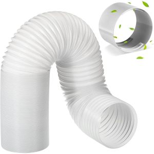 Tuyau D'Évacuation D'Air Pour Climatiseur Avec Adaptateur, Tuyau De Climatisation De 2 M, Adaptateur De Tuyau D'Évacuation De 150 Mm, Rallonge De Tuyau De Climatisation, Hotte D'Ex[LAV2318] - Neuf