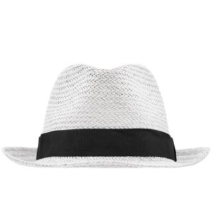 Chapeau - Mb6597 - Blanc Et Noir - Neuf
