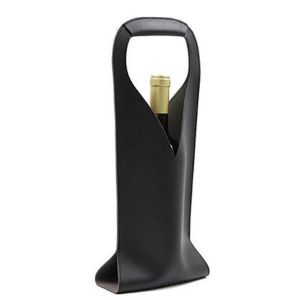 Sac &agrave; vin en cuir Pu Porte-bouteille de vin Champagne Sac &agrave; main Sac cadeau D - Neuf