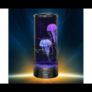 Lampe Led Méduse Sereine ¿ Ronde Avec 5 Effets De Changement De Couleur Pour Une Ambiance Relaxante Et Paisible - Neuf