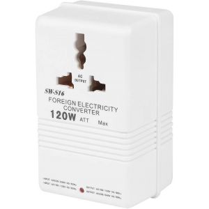 Transformateur 220V &Agrave; 110V, Convertisseur De Tension 110V &Agrave; 220V, Pour Appareils D'Une Puissance Nominale Inf&eacute;rieure &Agrave; 60W Uniquement, Adaptateur De Voyage[Z4364] - Neuf