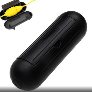 Bo&icirc;Te de S&eacute;Curit&eacute; pour Les Rallonges, Etanche Bo&icirc;Te de Jonction, Bo&icirc;Te de S&eacute;Curit&eacute; pour C&acirc;Bles, Convient &agrave; la Protection Des Prises de Courant Et Des Fils de C&acirc;Bles - Neuf