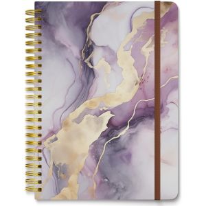 Eryi-Carnet De Notes À Spirale, Carnet De Notes À Couverture Rigide Pour Femmes, Format Moyen 6 X 8.4 Pouces, 160 Pages De Papier Épais, Carnet De Notes A5 Ligné Pour L'écriture, Le Travail. - Neuf